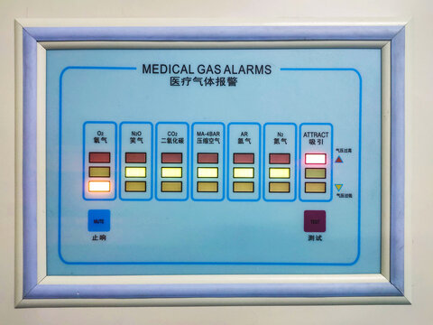 医疗气体报警系统控制面板
