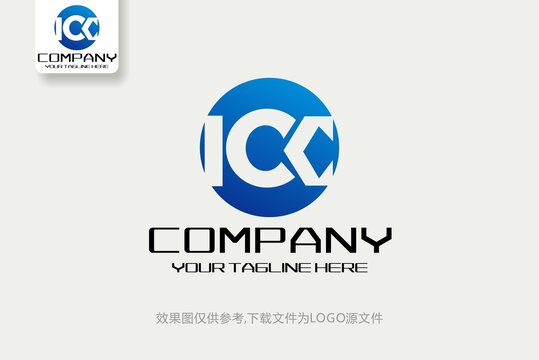 IC电子科技数码商务LOGO