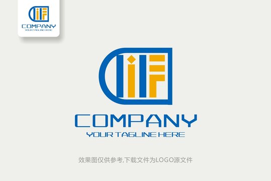 IF商业服务咨询电子LOGO