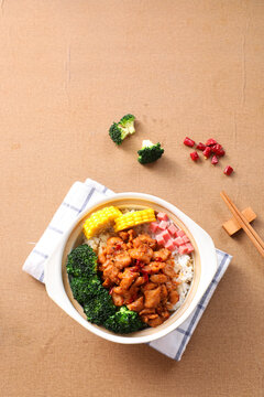 辣子雞飯