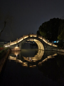 杭州西湖夜景