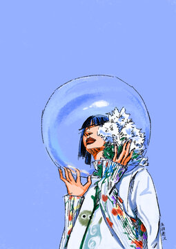 時尚手繪插畫