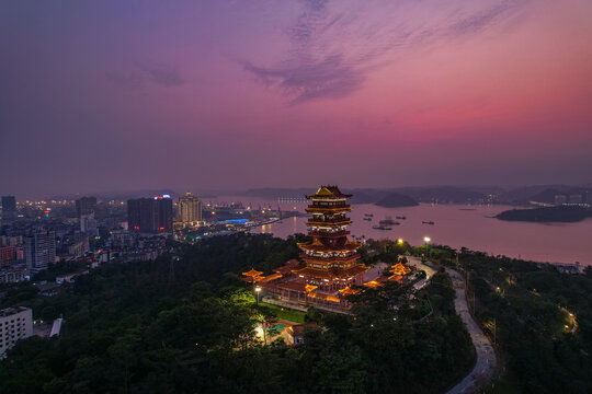 防城港夜景