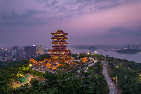 防城港夜景