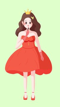 獨(dú)立女性女神女王優(yōu)雅