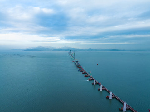 珠海黄茅海大桥航拍
