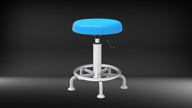 UG3D建模圆形旋转升降椅子