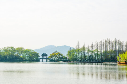 杭州西湖风光