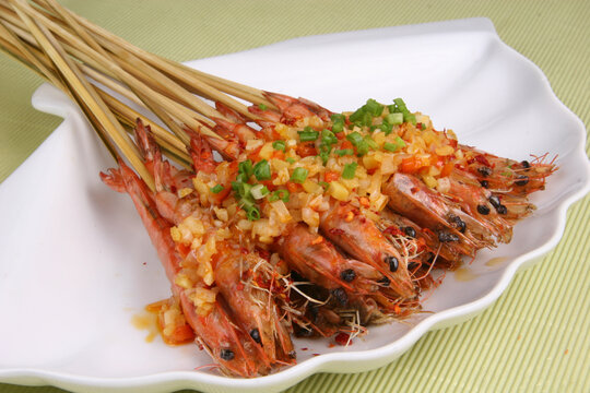 竹串虾