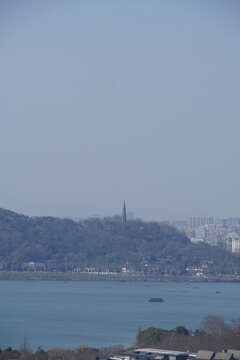 杭州西湖全景