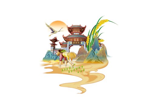 農(nóng)業(yè)農(nóng)田春耕