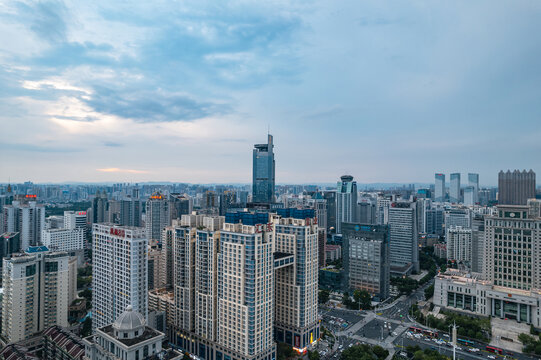 广西南宁城市风光航拍