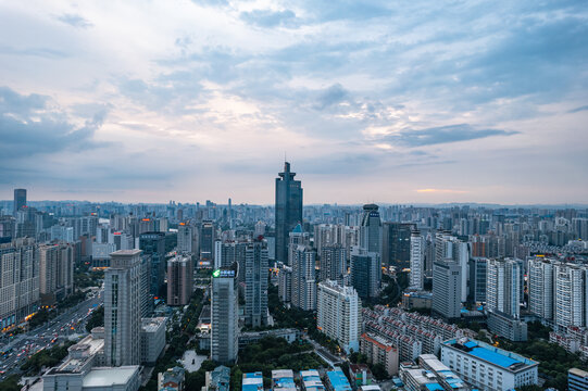 广西南宁城市风光航拍