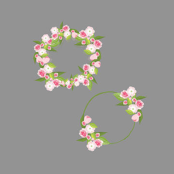 粉色花環(huán)