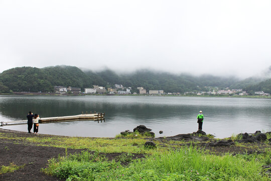 日本富士五湖之一河口湖