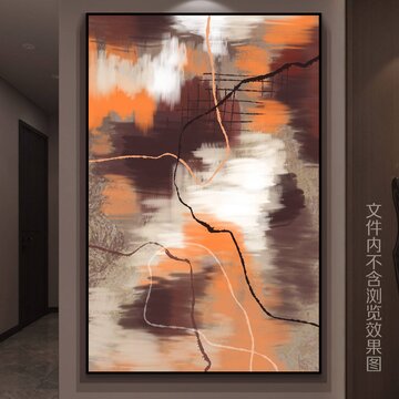 現(xiàn)代抽象裝飾畫