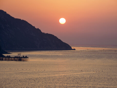 宁德市霞浦县北岐村日出