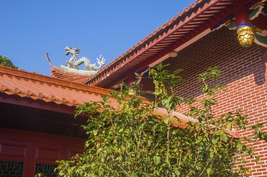 传统建筑屋顶屋檐
