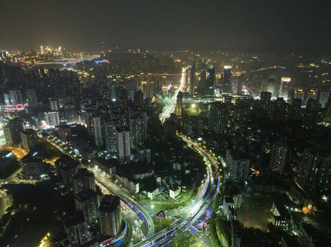 重庆九龙坡区夜景