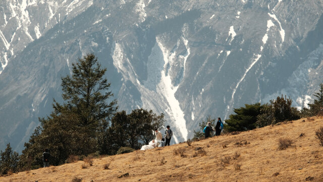 丽江玉龙雪山牦牛坪景区