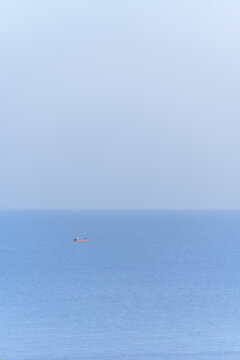 台州小箬村蓝色的海