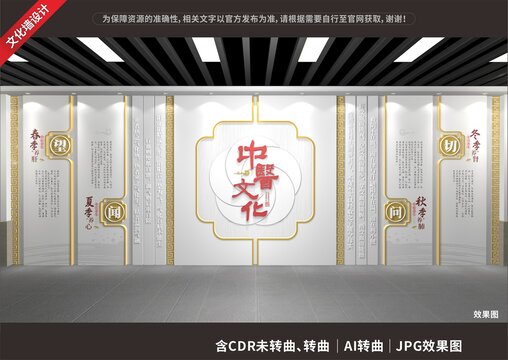 中醫(yī)文化展示展廳墻