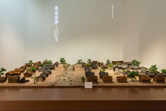古代苏州民居模型