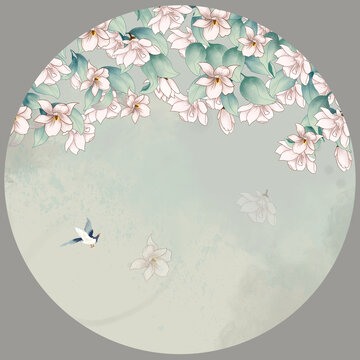 新中式花鳥