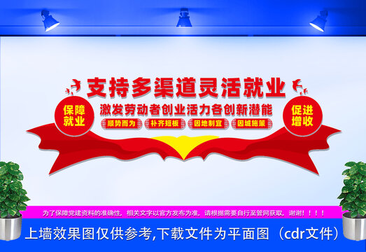 穩(wěn)就業(yè)文化墻