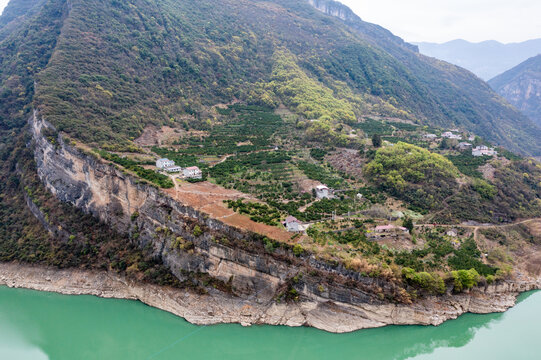 湖北宜昌清江山水自然风光