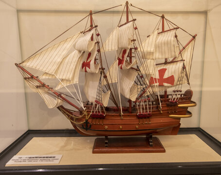 欧式游船模型