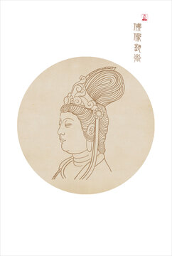 觀音頭像