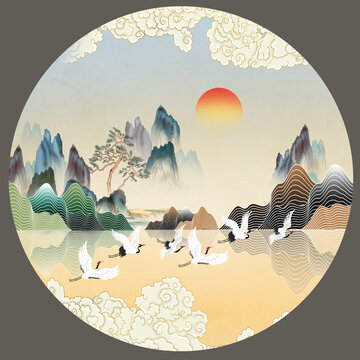 意境山水畫