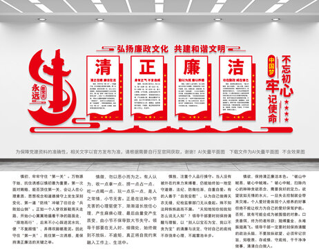 廉政文化墻