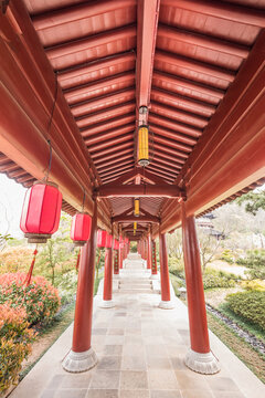 江苏南京牛首山景区风光