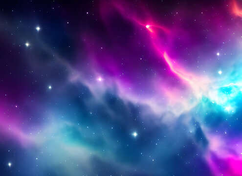 藍紫色星空