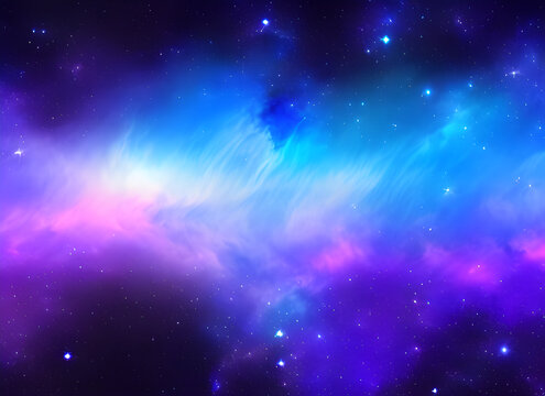 藍(lán)色星空背景