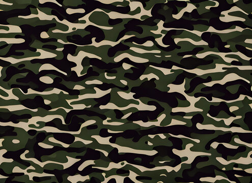 軍綠迷彩紋