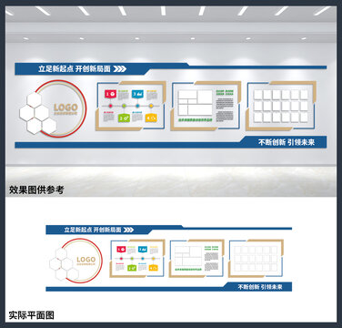 企业简介宣传展板公司介绍