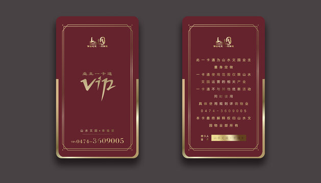 高档VIP卡