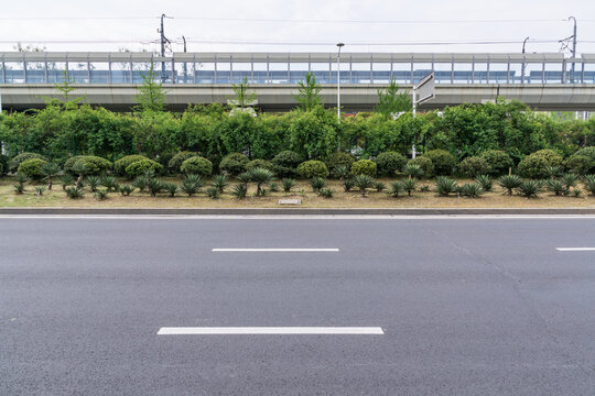 南京的城市道路和轻轨铁路