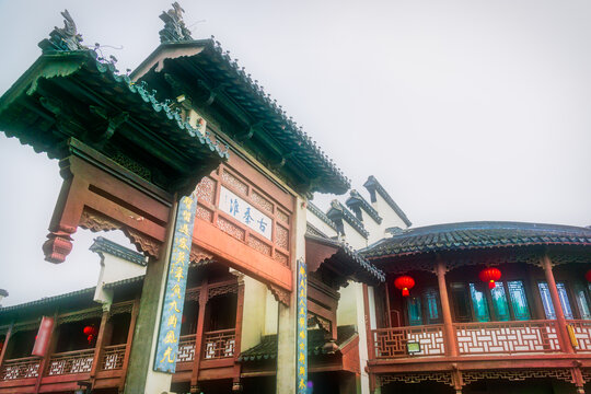 中国江苏南京夫子庙古建筑