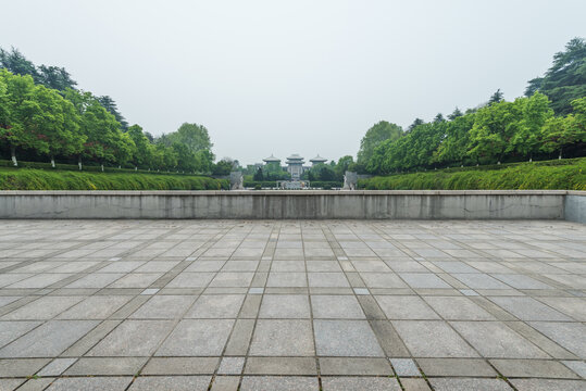 中国江苏南京雨花台园林建筑