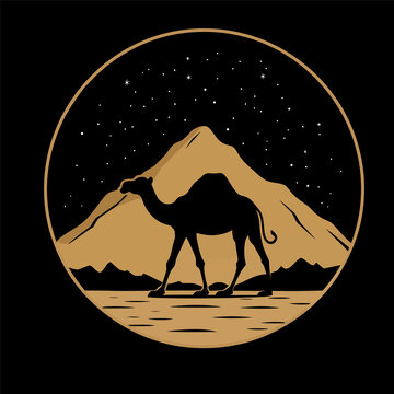 骆驼c插画