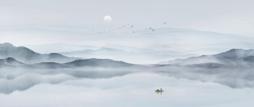 山水畫