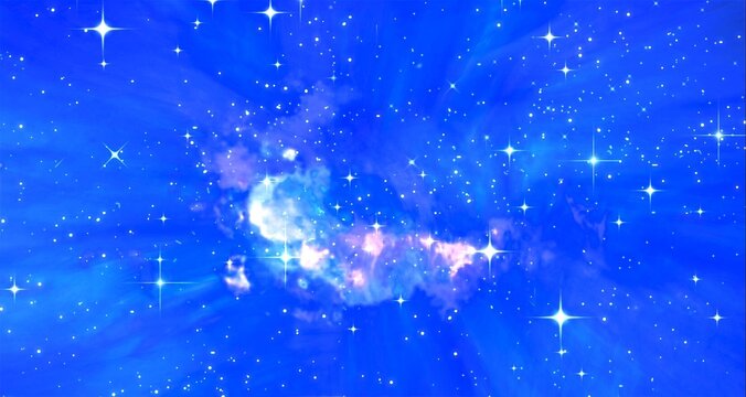 藍(lán)色星空背景