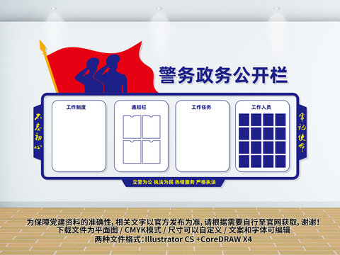 警務(wù)公告欄