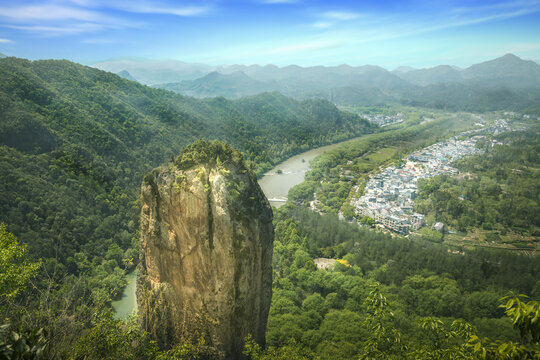 丽水缙云仙都鼎湖峰