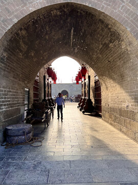 西安古城门