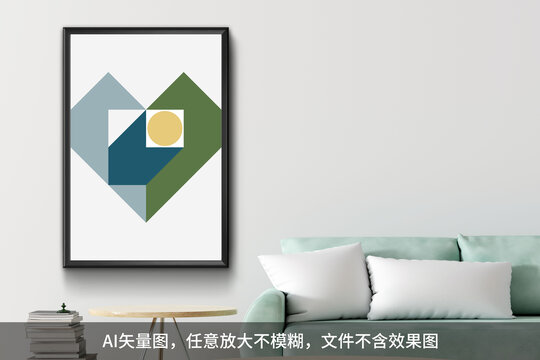 极简现代几何装饰画